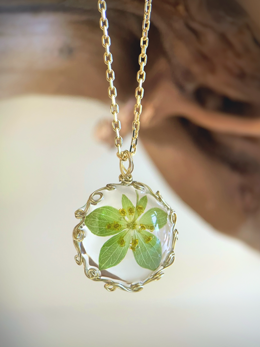 Verdant Leaf Necklace